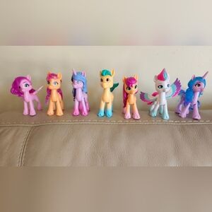 My Little Pony Lot Of  7 , New Generation Movie,‎ Rarity + More